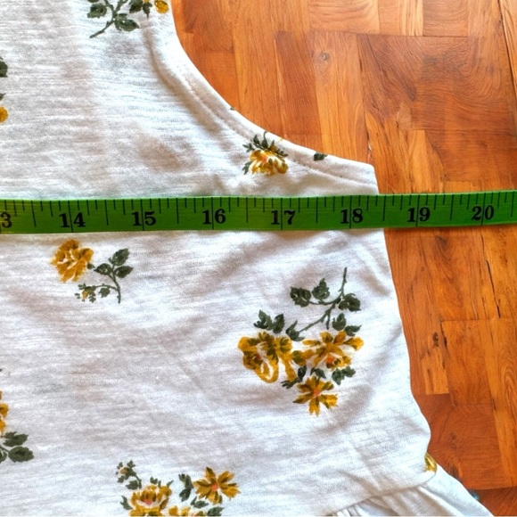 LUCKY BRAND Sleeveless Peplum Floral Tank Top – Size Small - Picture 13 of 16